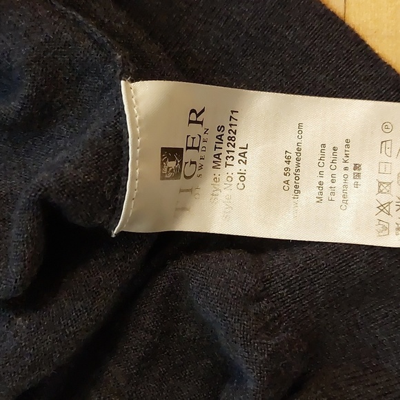 Tiger of Sweden 100% wool sweater - Picture 7 of 7